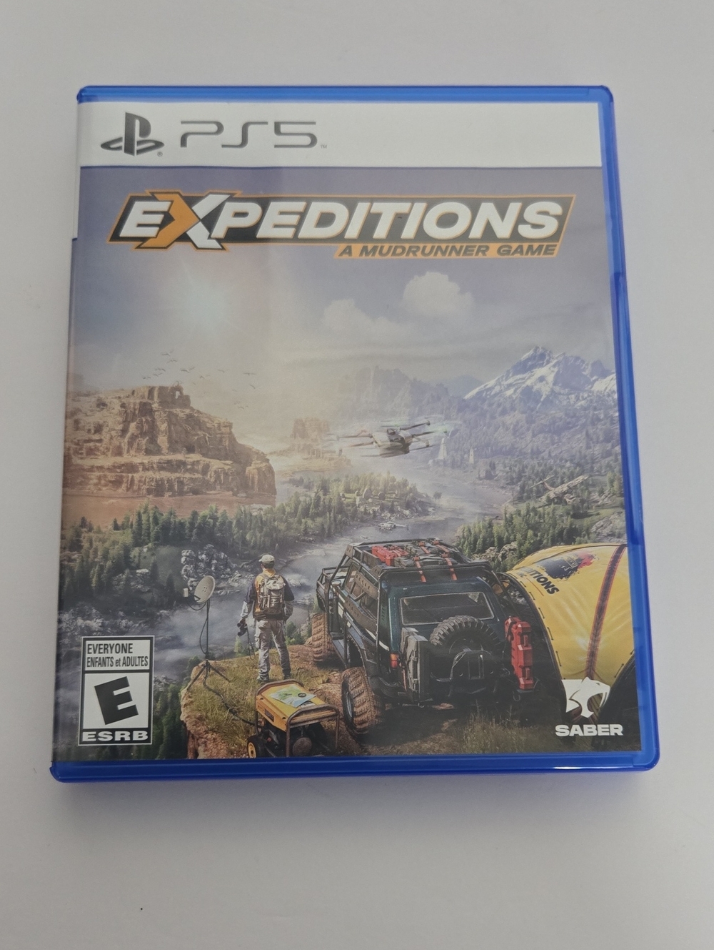 Sony PS5 Expeditions: A MudRunner Game - Blue Case